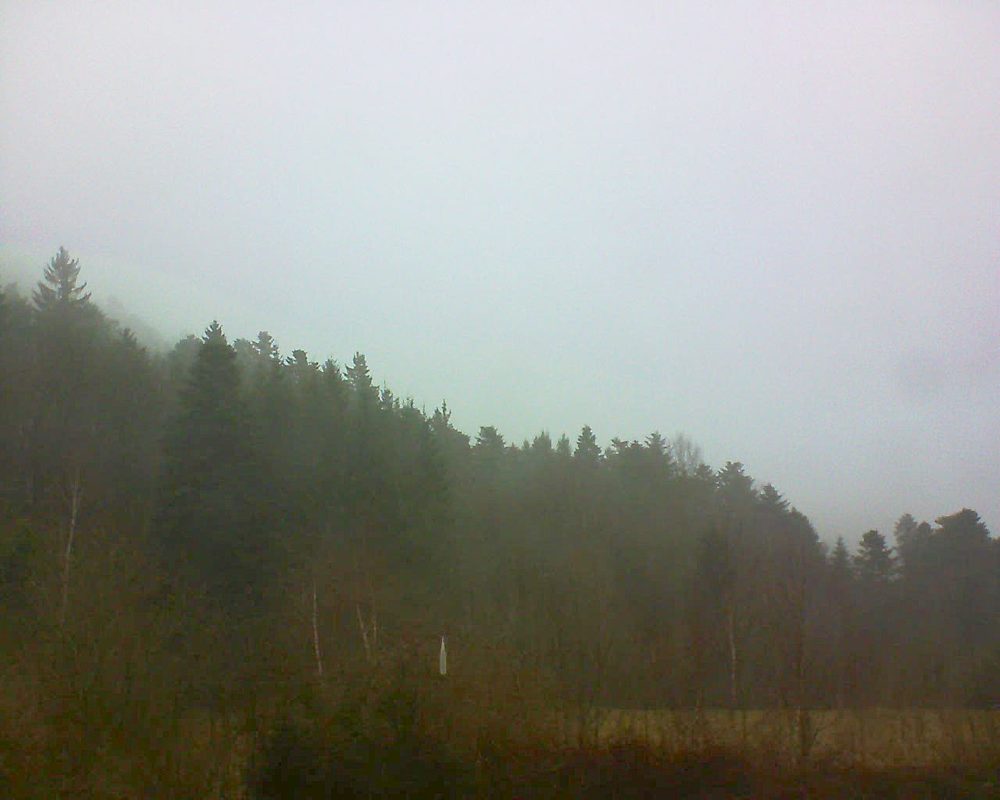 Le petit ballon vu depuis le Domaine Langmatt à Murbach le 17.03.2018 à 15:30 Le petit ballon (Alsace, Vosges) le 17.03.2018 à 15:30