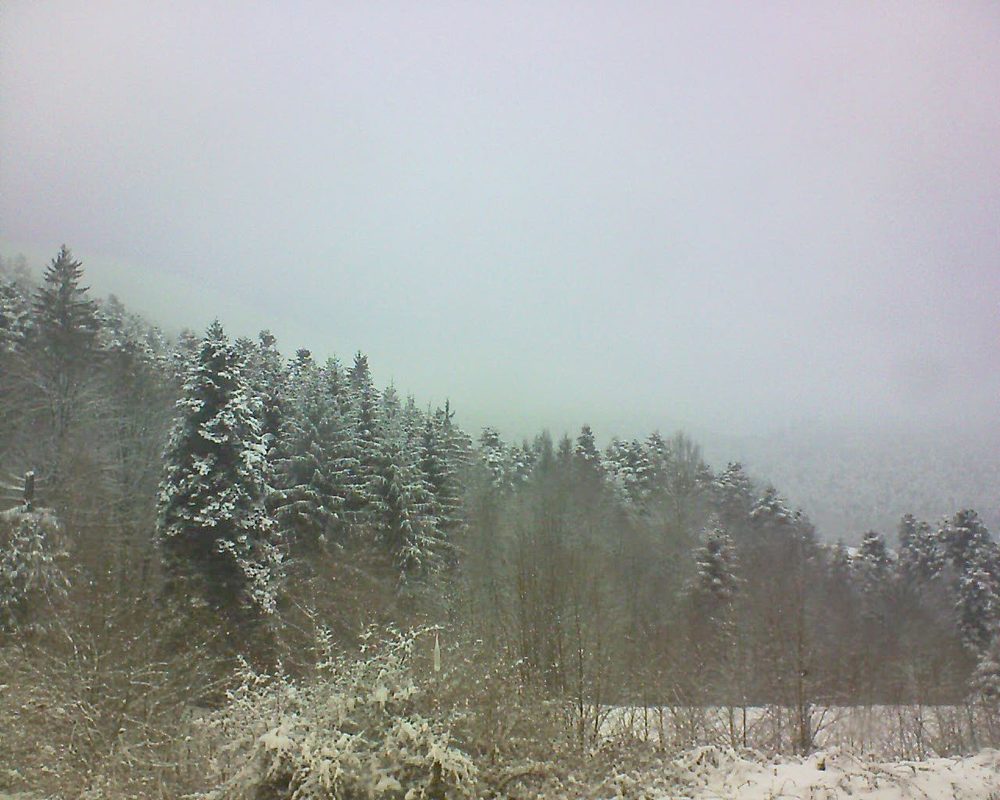 Le petit ballon vu depuis le Domaine Langmatt à Murbach le 19.03.2018 à 12:00 Le petit ballon (Alsace, Vosges) le 19.03.2018 à 12:00