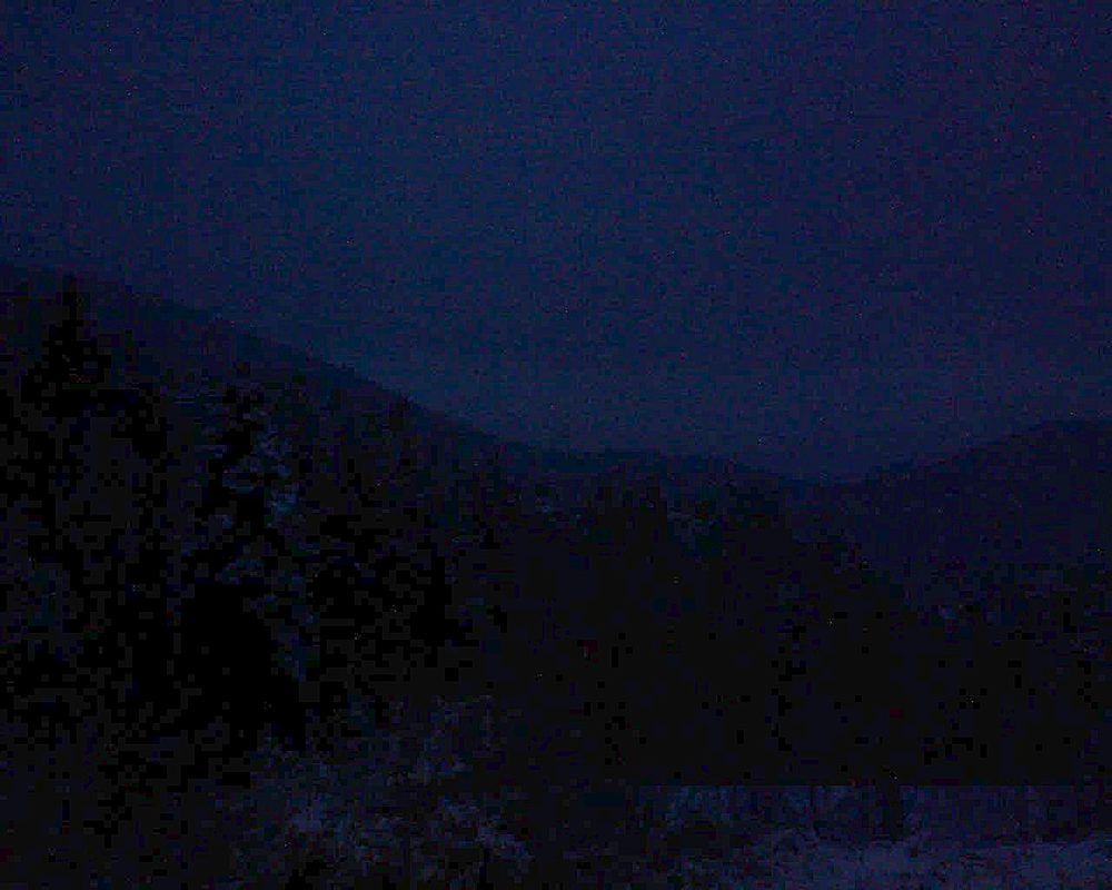 Le petit ballon vu depuis le Domaine Langmatt à Murbach le 19.03.2018 à 19:00 Le petit ballon (Alsace, Vosges) le 19.03.2018 à 19:00