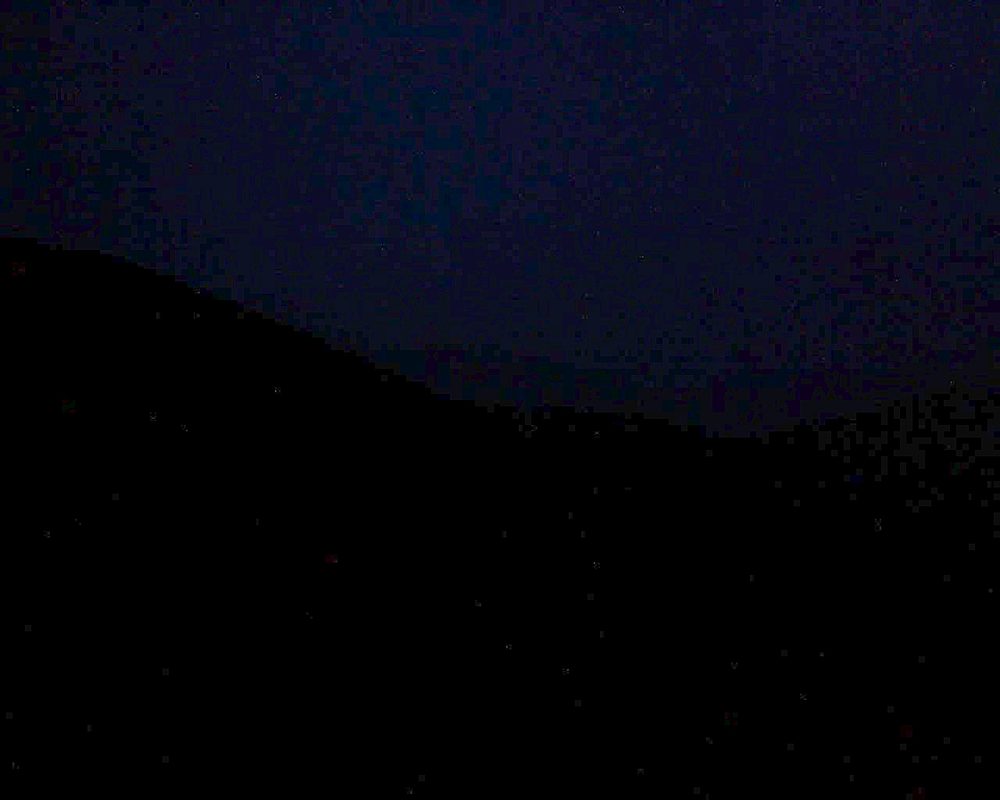 Le petit ballon vu depuis le Domaine Langmatt à Murbach le 26.03.2018 à 20:15 Le petit ballon (Alsace, Vosges) le 26.03.2018 à 20:15