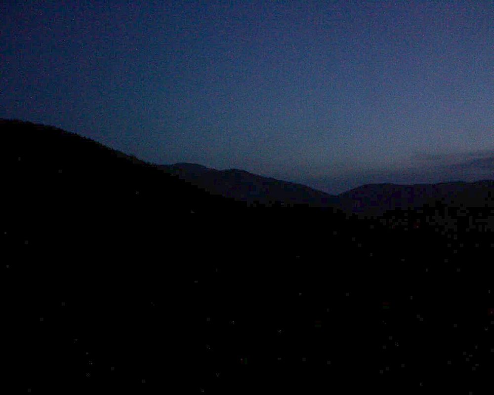 Le petit ballon vu depuis le Domaine Langmatt à Murbach le 06.04.2018 à 06:30 Le petit ballon (Alsace, Vosges) le 06.04.2018 à 06:30