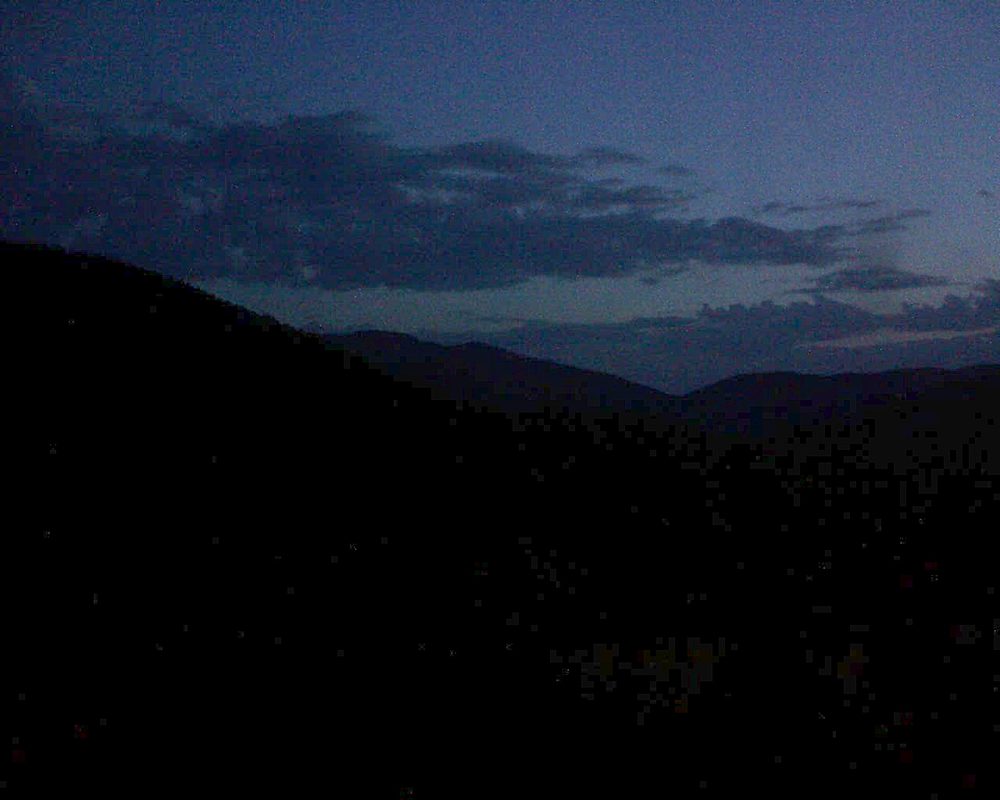 Le petit ballon vu depuis le Domaine Langmatt à Murbach le 29.04.2018 à 05:45 Le petit ballon (Alsace, Vosges) le 29.04.2018 à 05:45