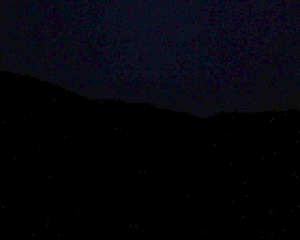 Le petit ballon vu depuis le Domaine Langmatt à Murbach le 02.05.2018 à 21:15 Le petit ballon (Alsace, Vosges) le 02.05.2018 à 21:15