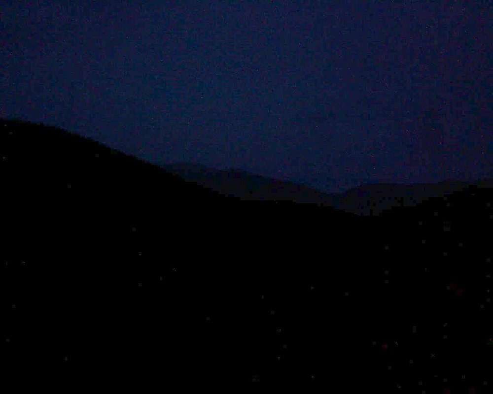 Le petit ballon vu depuis le Domaine Langmatt à Murbach le 03.05.2018 à 05:45 Le petit ballon (Alsace, Vosges) le 03.05.2018 à 05:45