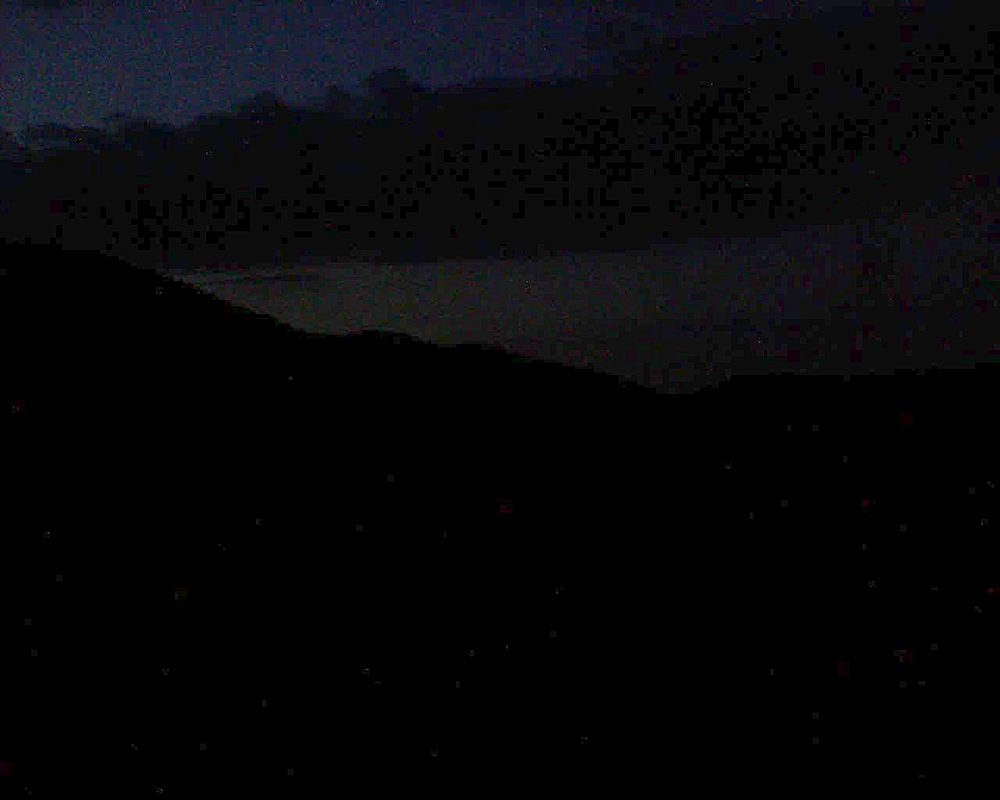 Le petit ballon vu depuis le Domaine Langmatt à Murbach le 05.05.2018 à 21:30 Le petit ballon (Alsace, Vosges) le 05.05.2018 à 21:30