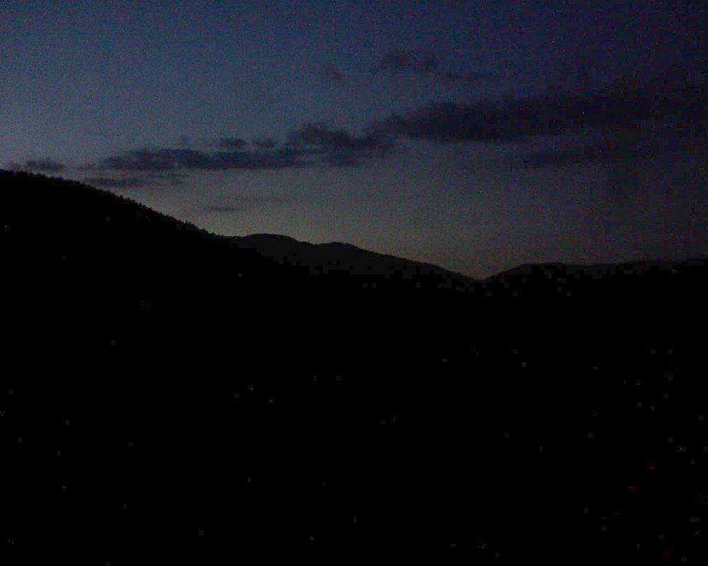 Le petit ballon vu depuis le Domaine Langmatt à Murbach le 06.05.2018 à 21:30 Le petit ballon (Alsace, Vosges) le 06.05.2018 à 21:30