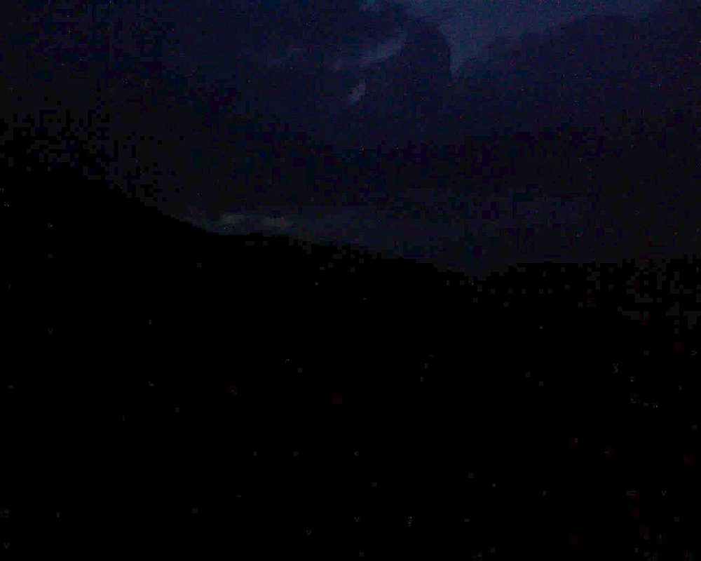 Le petit ballon vu depuis le Domaine Langmatt à Murbach le 09.05.2018 à 21:30 Le petit ballon (Alsace, Vosges) le 09.05.2018 à 21:30