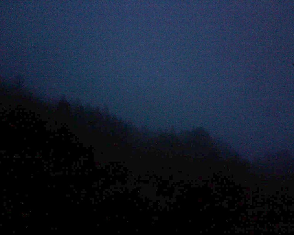 Le petit ballon vu depuis le Domaine Langmatt à Murbach le 13.05.2018 à 21:15 Le petit ballon (Alsace, Vosges) le 13.05.2018 à 21:15