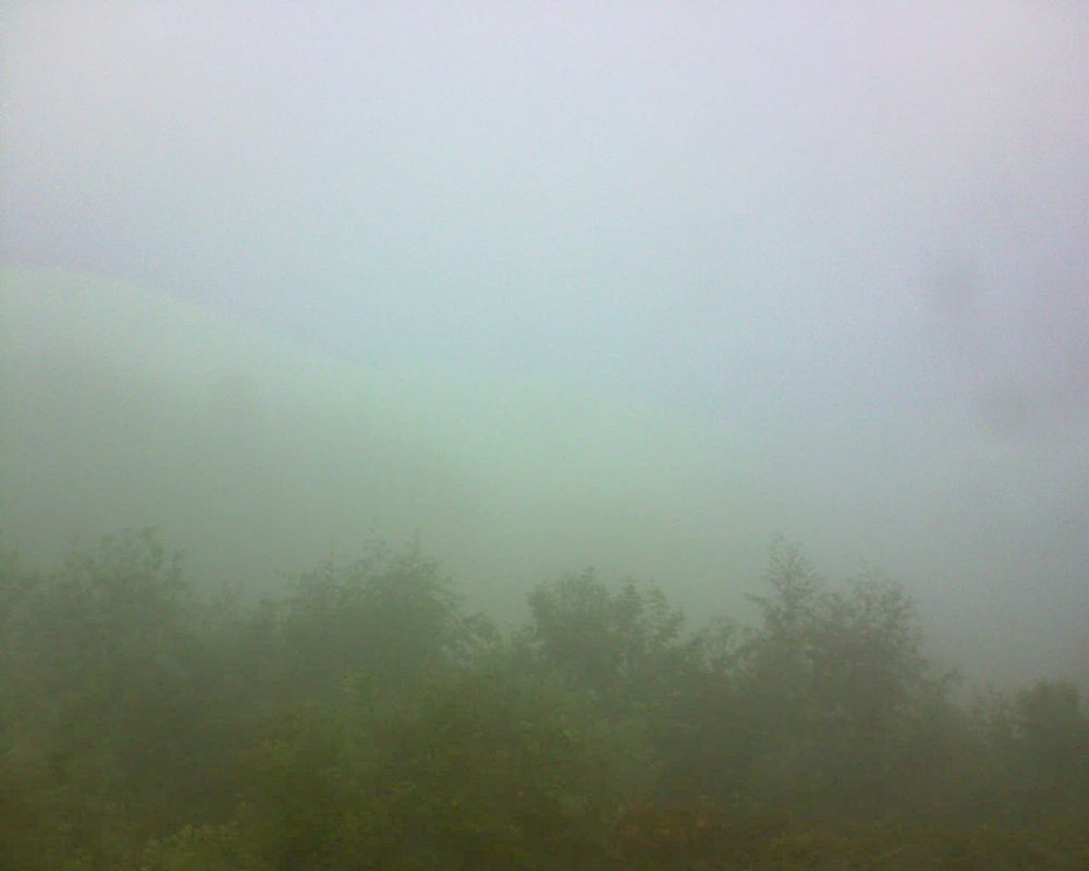 Le petit ballon vu depuis le Domaine Langmatt à Murbach le 14.05.2018 à 18:30 Le petit ballon (Alsace, Vosges) le 14.05.2018 à 18:30