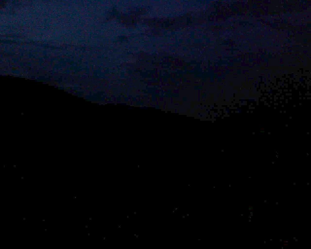 Le petit ballon vu depuis le Domaine Langmatt à Murbach le 16.05.2018 à 21:45 Le petit ballon (Alsace, Vosges) le 16.05.2018 à 21:45