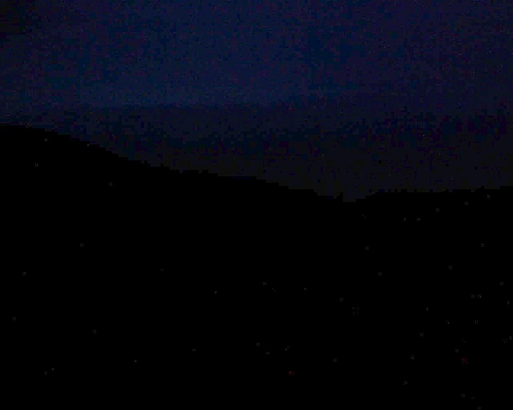 Le petit ballon vu depuis le Domaine Langmatt à Murbach le 17.05.2018 à 05:15 Le petit ballon (Alsace, Vosges) le 17.05.2018 à 05:15