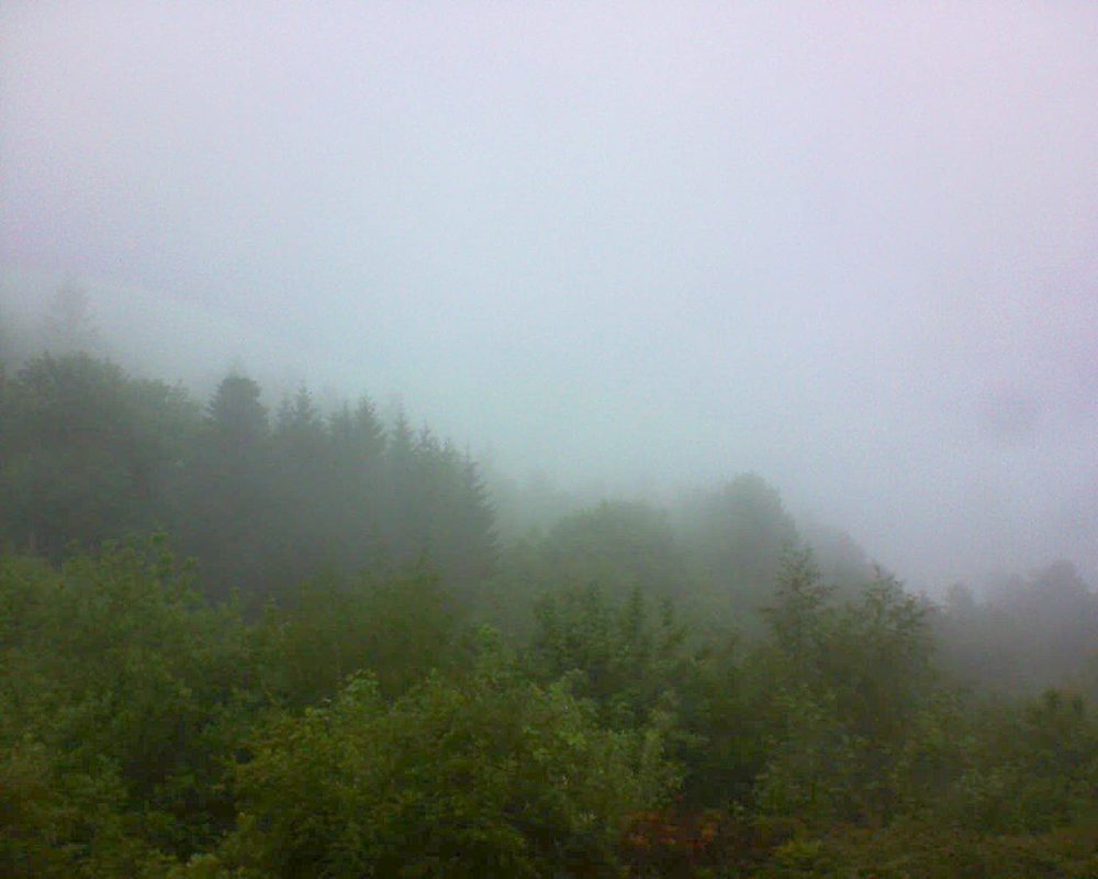 Le petit ballon vu depuis le Domaine Langmatt à Murbach le 17.05.2018 à 08:00 Le petit ballon (Alsace, Vosges) le 17.05.2018 à 08:00