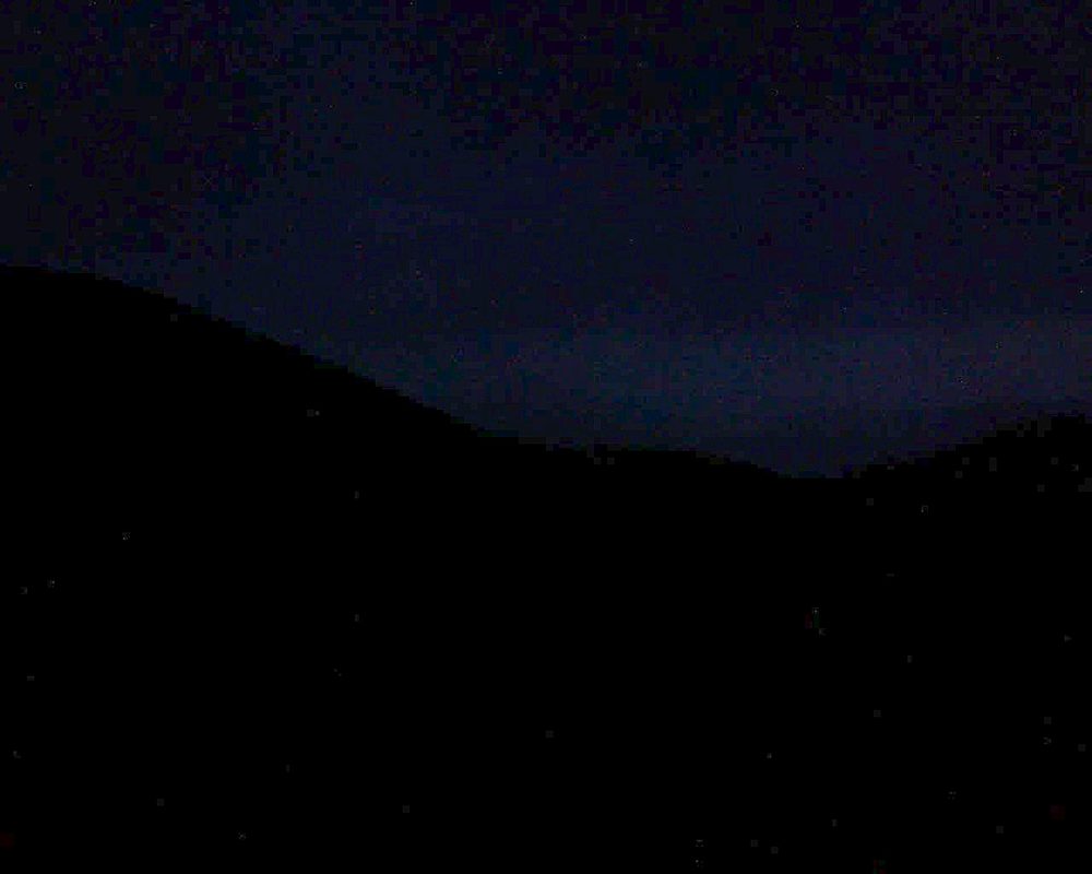 Le petit ballon vu depuis le Domaine Langmatt à Murbach le 18.05.2018 à 05:15 Le petit ballon (Alsace, Vosges) le 18.05.2018 à 05:15