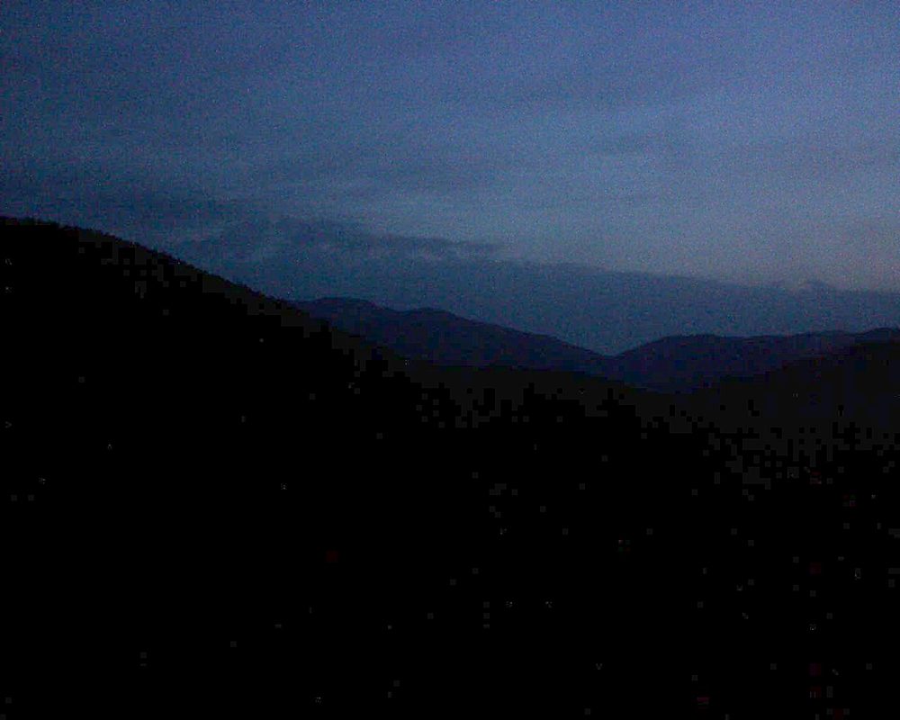 Le petit ballon vu depuis le Domaine Langmatt à Murbach le 19.05.2018 à 05:15 Le petit ballon (Alsace, Vosges) le 19.05.2018 à 05:15