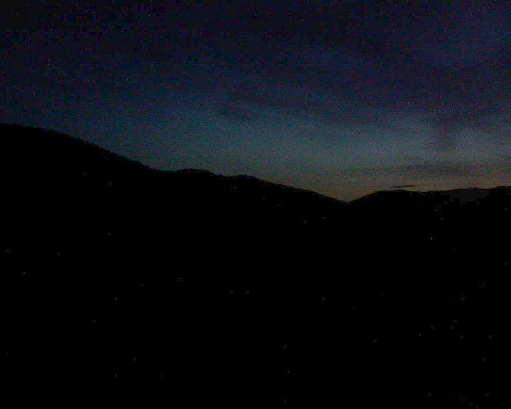Le petit ballon vu depuis le Domaine Langmatt à Murbach le 22.05.2018 à 05:00 Le petit ballon (Alsace, Vosges) le 22.05.2018 à 05:00