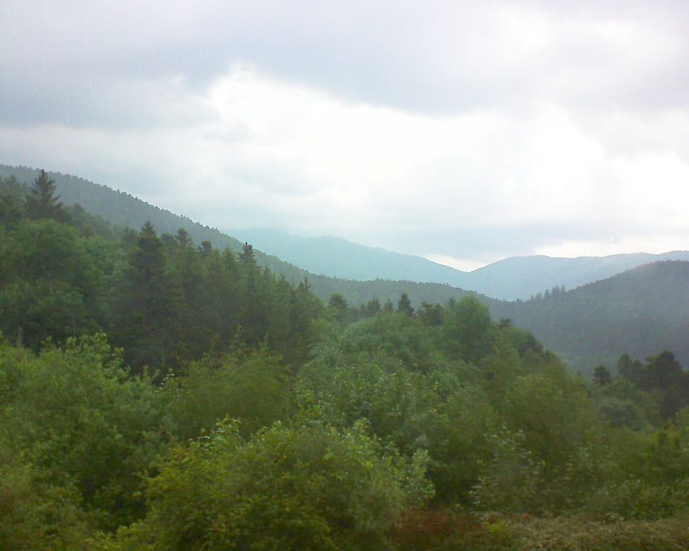 Le petit ballon vu depuis le Domaine Langmatt à Murbach le 23.05.2018 à 13:30 Le petit ballon (Alsace, Vosges) le 23.05.2018 à 13:30