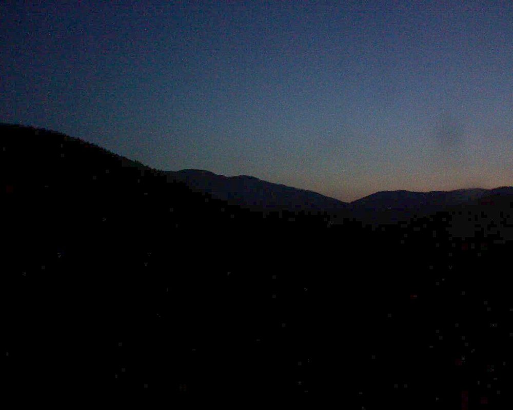 Le petit ballon vu depuis le Domaine Langmatt à Murbach le 25.05.2018 à 05:00 Le petit ballon (Alsace, Vosges) le 25.05.2018 à 05:00