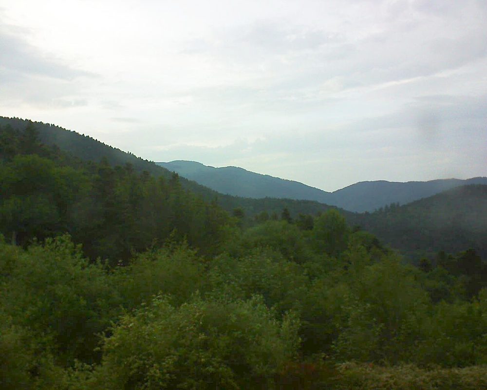 Le petit ballon vu depuis le Domaine Langmatt à Murbach le 26.05.2018 à 20:30 Le petit ballon (Alsace, Vosges) le 26.05.2018 à 20:30