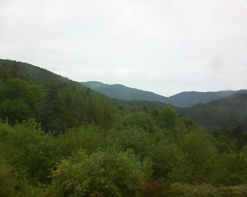 Le petit ballon vu depuis le Domaine Langmatt à Murbach le 27.05.2018 à 10:00 Le petit ballon (Alsace, Vosges) le 27.05.2018 à 10:00