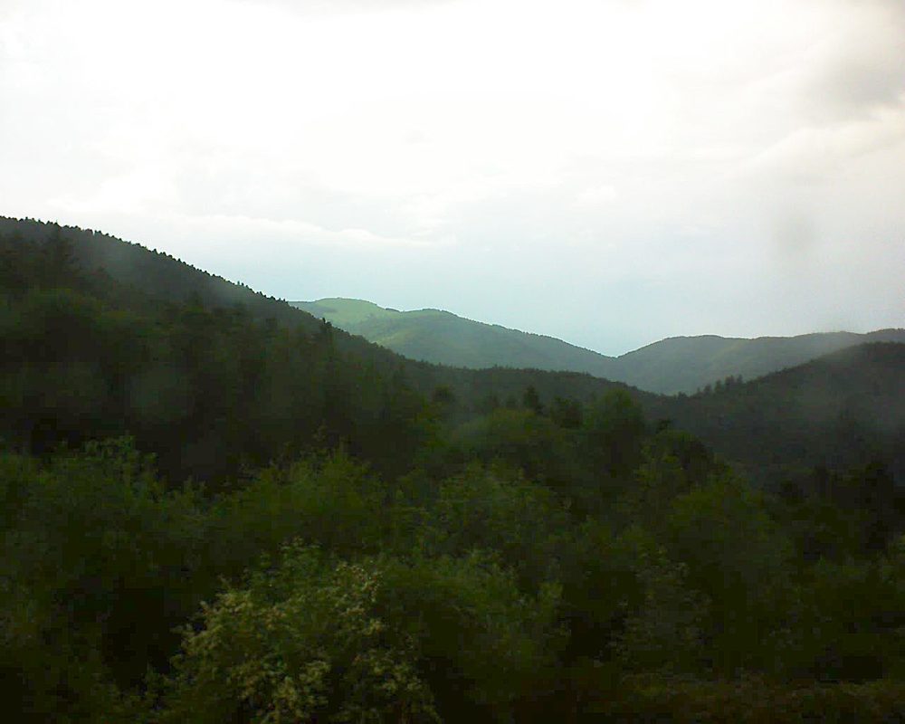 Le petit ballon vu depuis le Domaine Langmatt à Murbach le 30.05.2018 à 20:00 Le petit ballon (Alsace, Vosges) le 30.05.2018 à 20:00