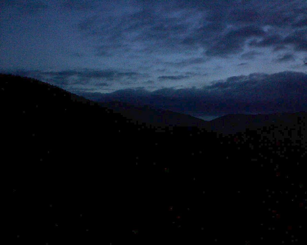 Le petit ballon vu depuis le Domaine Langmatt à Murbach le 31.05.2018 à 05:00 Le petit ballon (Alsace, Vosges) le 31.05.2018 à 05:00