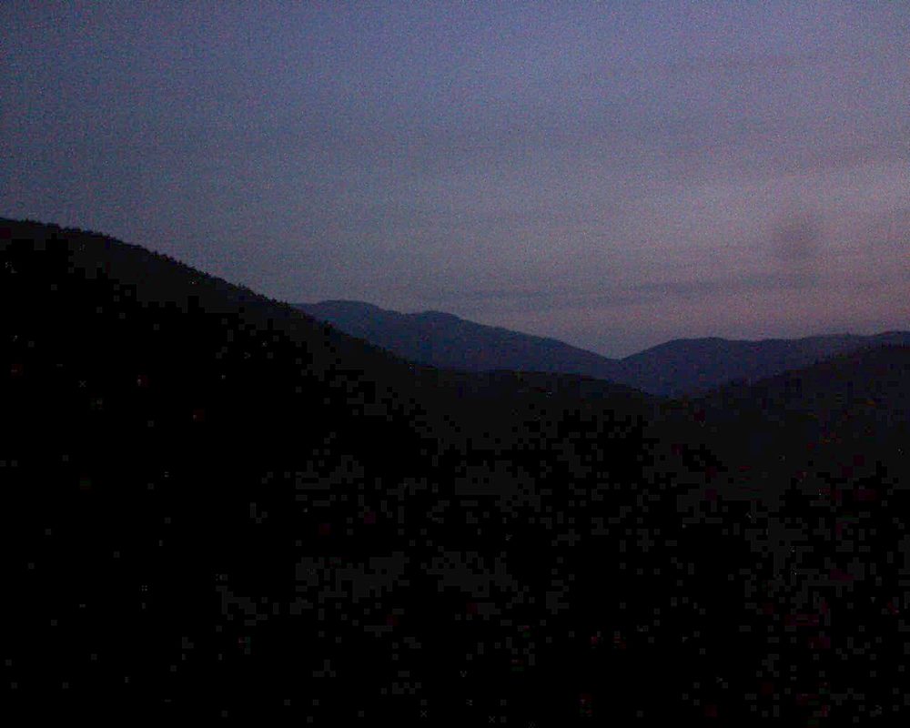 Le petit ballon vu depuis le Domaine Langmatt à Murbach le 06.06.2018 à 05:00 Le petit ballon (Alsace, Vosges) le 06.06.2018 à 05:00