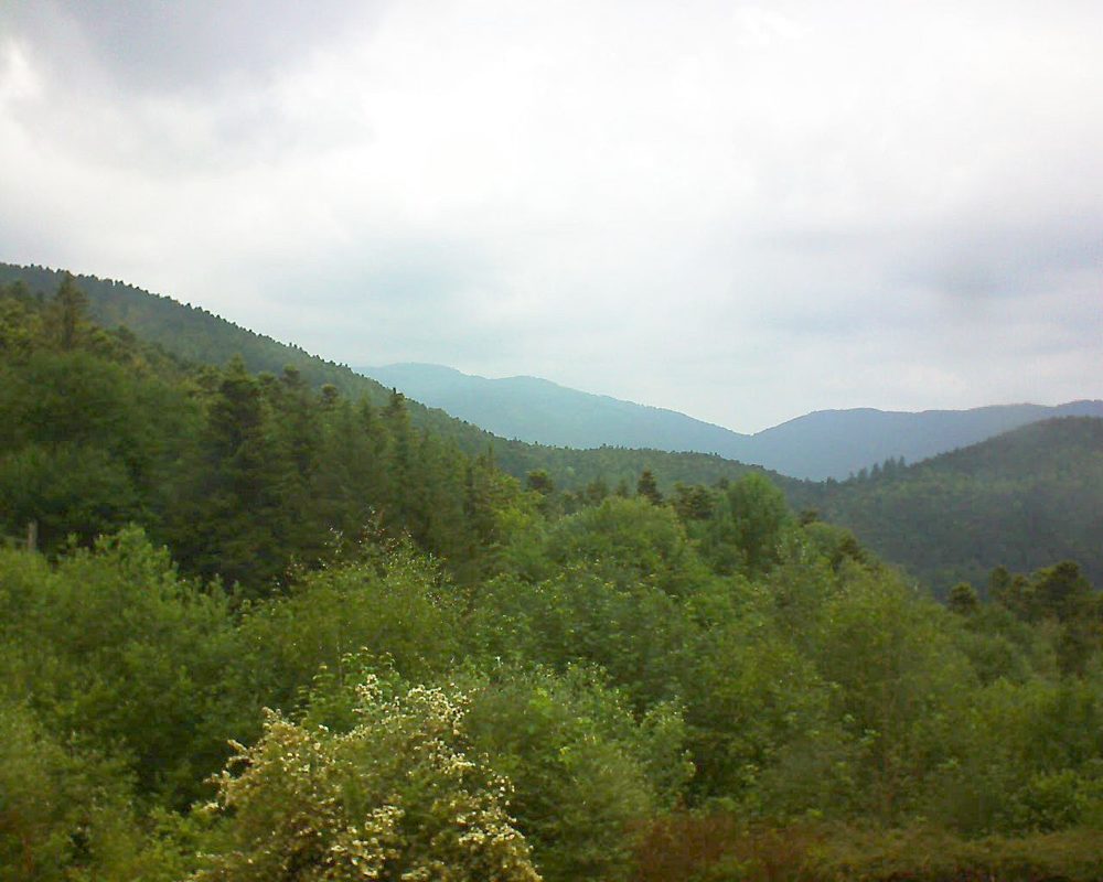 Le petit ballon vu depuis le Domaine Langmatt à Murbach le 06.06.2018 à 12:30 Le petit ballon (Alsace, Vosges) le 06.06.2018 à 12:30