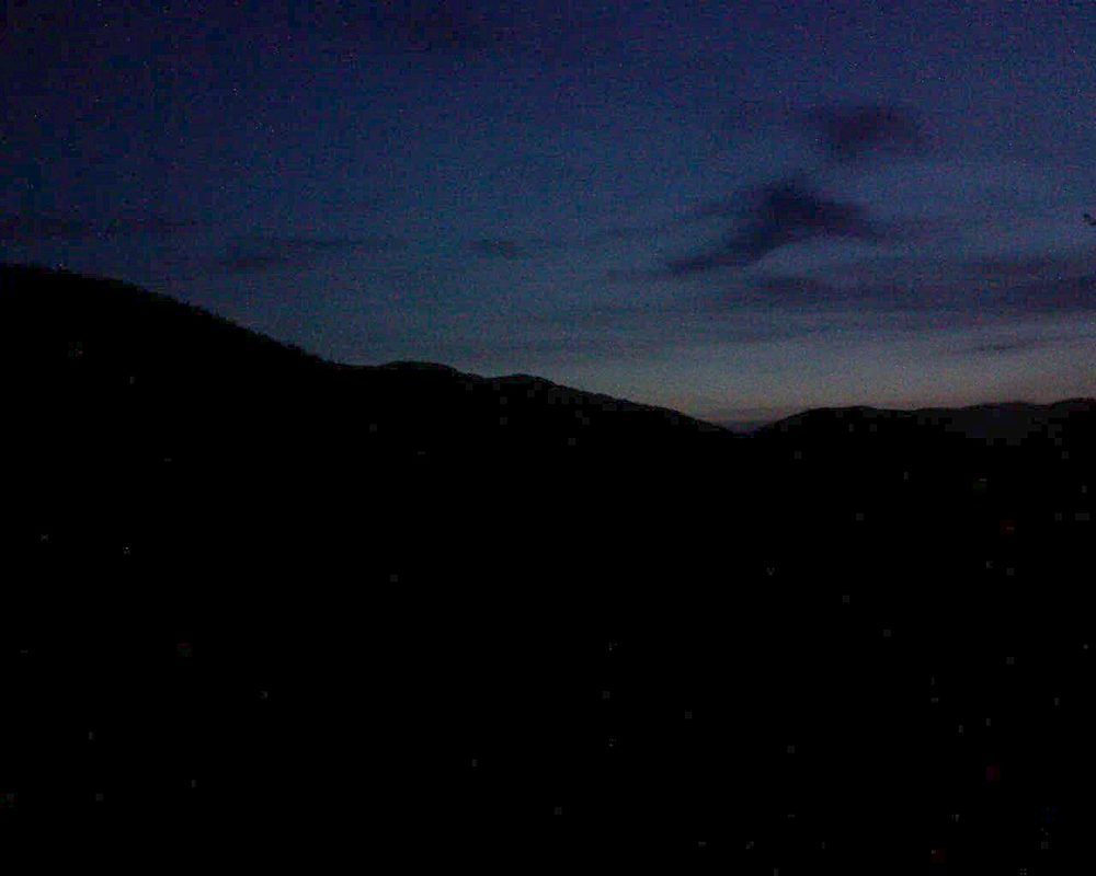 Le petit ballon vu depuis le Domaine Langmatt à Murbach le 08.06.2018 à 04:45 Le petit ballon (Alsace, Vosges) le 08.06.2018 à 04:45