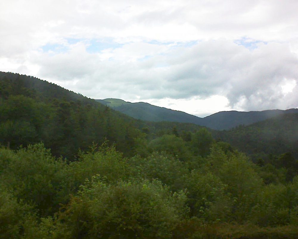 Le petit ballon vu depuis le Domaine Langmatt à Murbach le 12.06.2018 à 11:30 Le petit ballon (Alsace, Vosges) le 12.06.2018 à 11:30