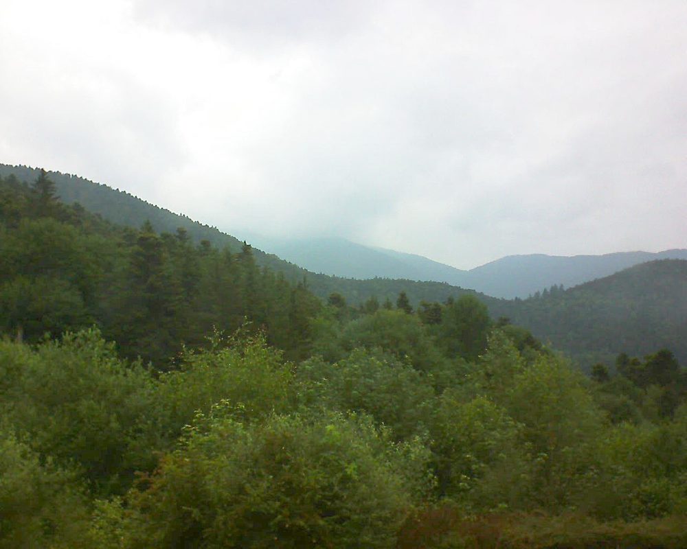 Le petit ballon vu depuis le Domaine Langmatt à Murbach le 13.06.2018 à 12:00 Le petit ballon (Alsace, Vosges) le 13.06.2018 à 12:00
