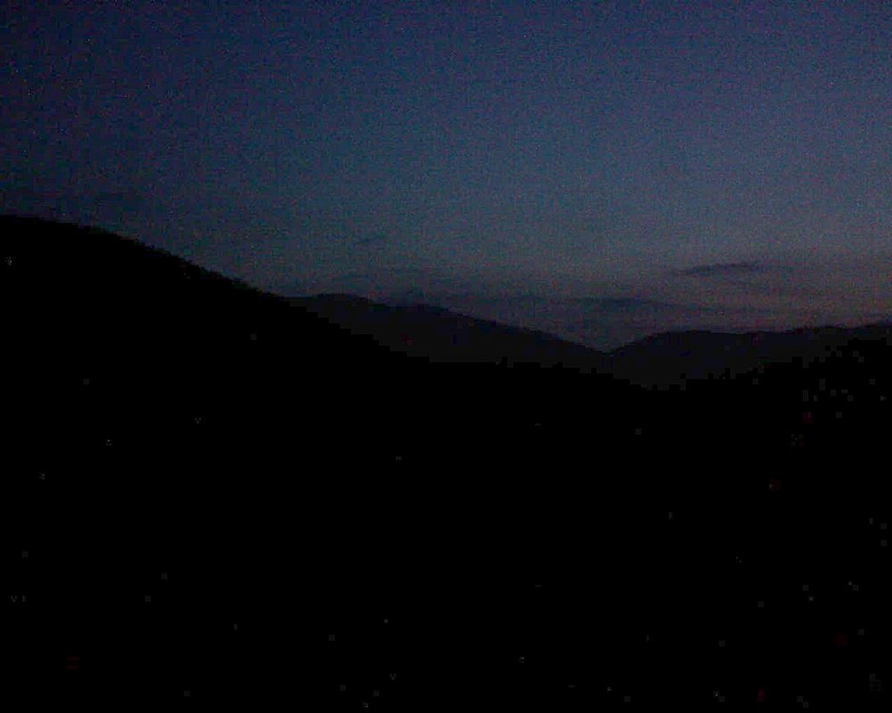 Le petit ballon vu depuis le Domaine Langmatt à Murbach le 14.06.2018 à 04:45 Le petit ballon (Alsace, Vosges) le 14.06.2018 à 04:45
