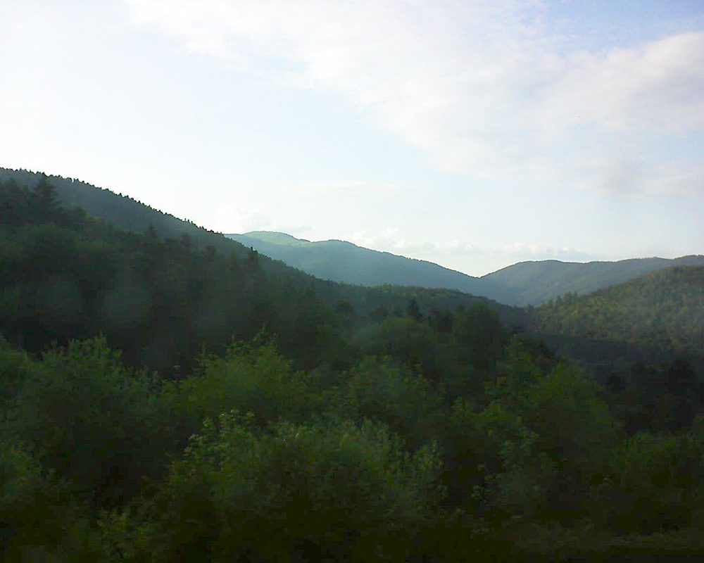 Le petit ballon vu depuis le Domaine Langmatt à Murbach le 15.06.2018 à 19:45 Le petit ballon (Alsace, Vosges) le 15.06.2018 à 19:45