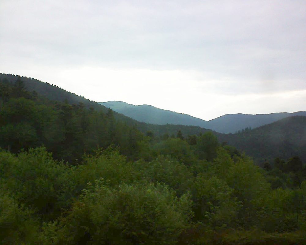 Le petit ballon vu depuis le Domaine Langmatt à Murbach le 16.06.2018 à 07:30 Le petit ballon (Alsace, Vosges) le 16.06.2018 à 07:30