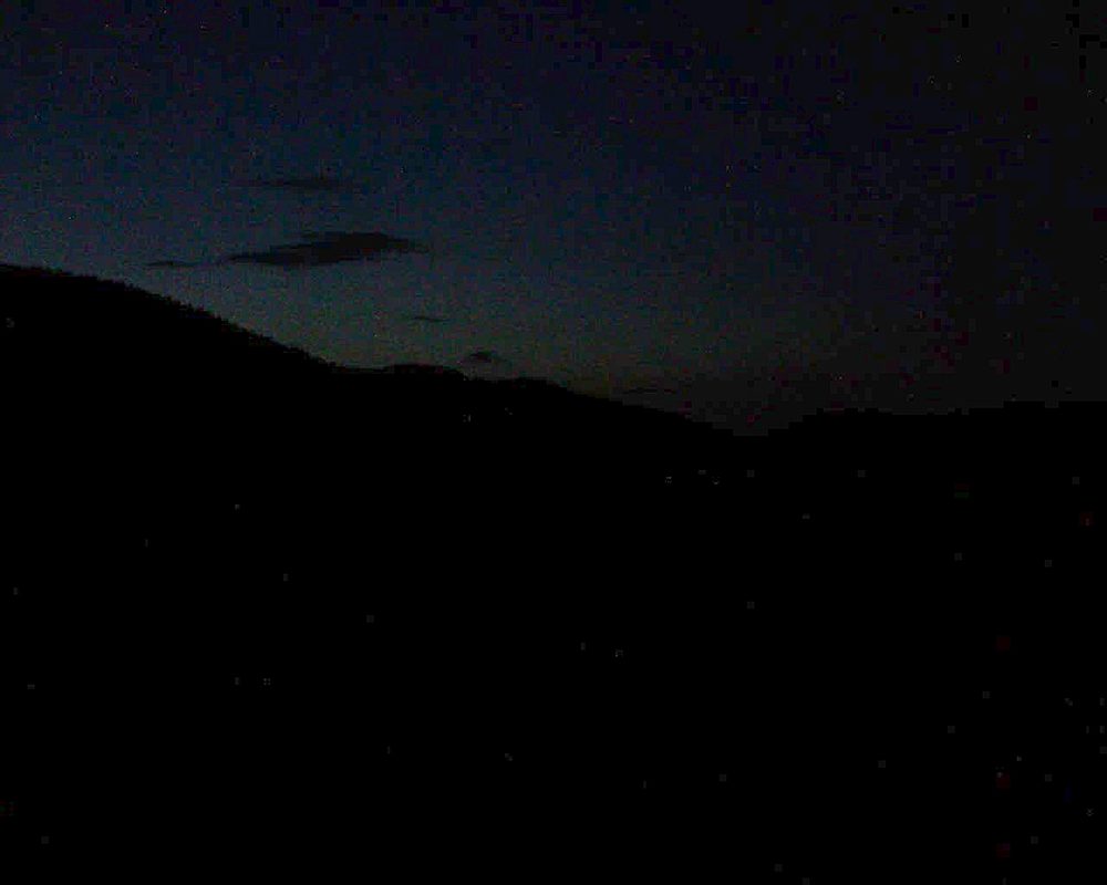 Le petit ballon vu depuis le Domaine Langmatt à Murbach le 16.06.2018 à 22:30 Le petit ballon (Alsace, Vosges) le 16.06.2018 à 22:30