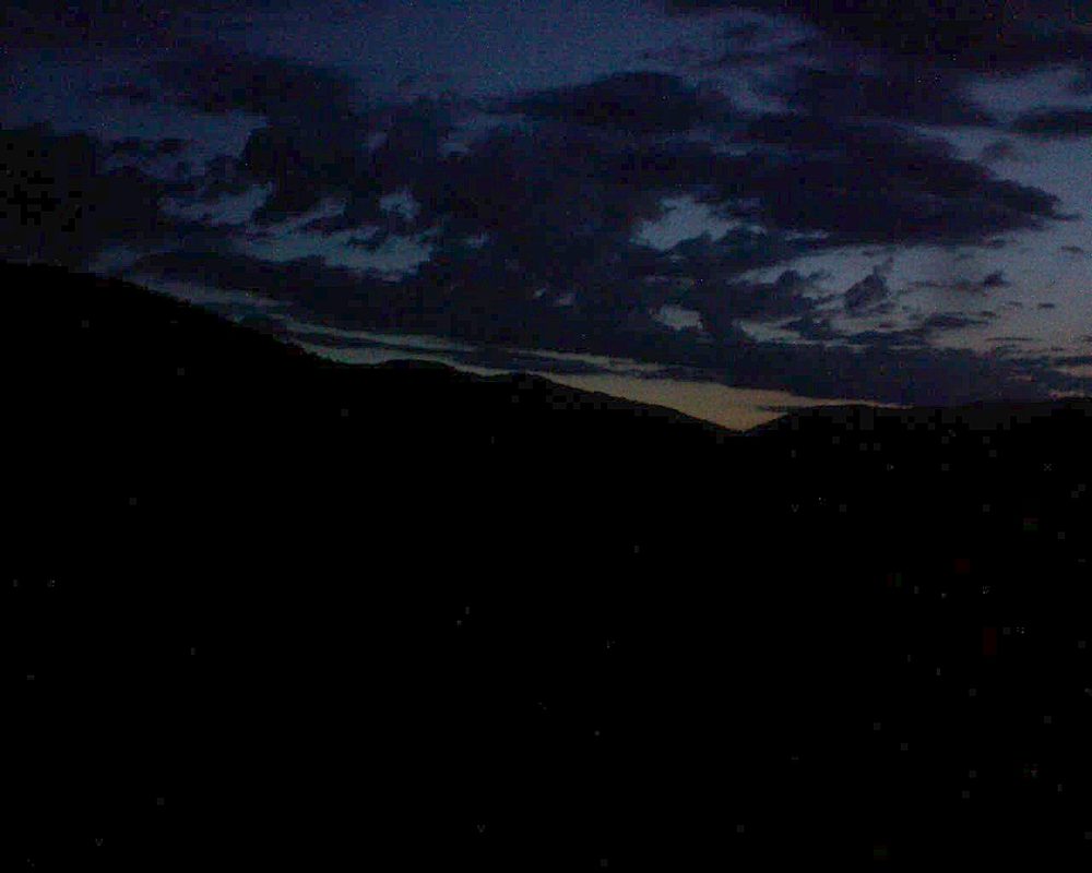 Le petit ballon vu depuis le Domaine Langmatt à Murbach le 17.06.2018 à 04:45 Le petit ballon (Alsace, Vosges) le 17.06.2018 à 04:45
