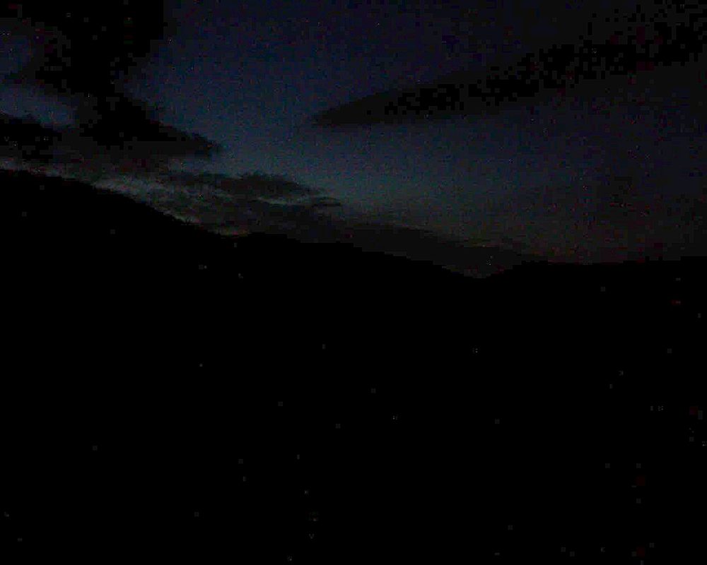 Le petit ballon vu depuis le Domaine Langmatt à Murbach le 19.06.2018 à 22:30 Le petit ballon (Alsace, Vosges) le 19.06.2018 à 22:30