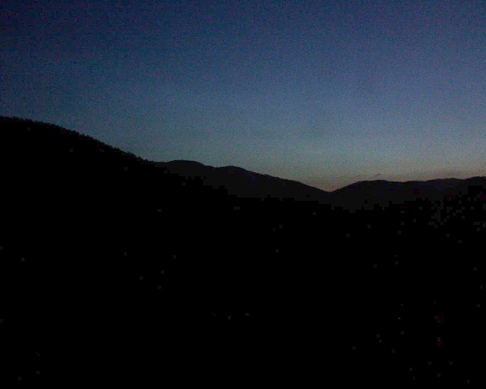 Le petit ballon vu depuis le Domaine Langmatt à Murbach le 23.06.2018 à 04:45 Le petit ballon (Alsace, Vosges) le 23.06.2018 à 04:45