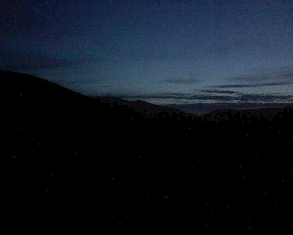 Le petit ballon vu depuis le Domaine Langmatt à Murbach le 24.06.2018 à 04:45 Le petit ballon (Alsace, Vosges) le 24.06.2018 à 04:45