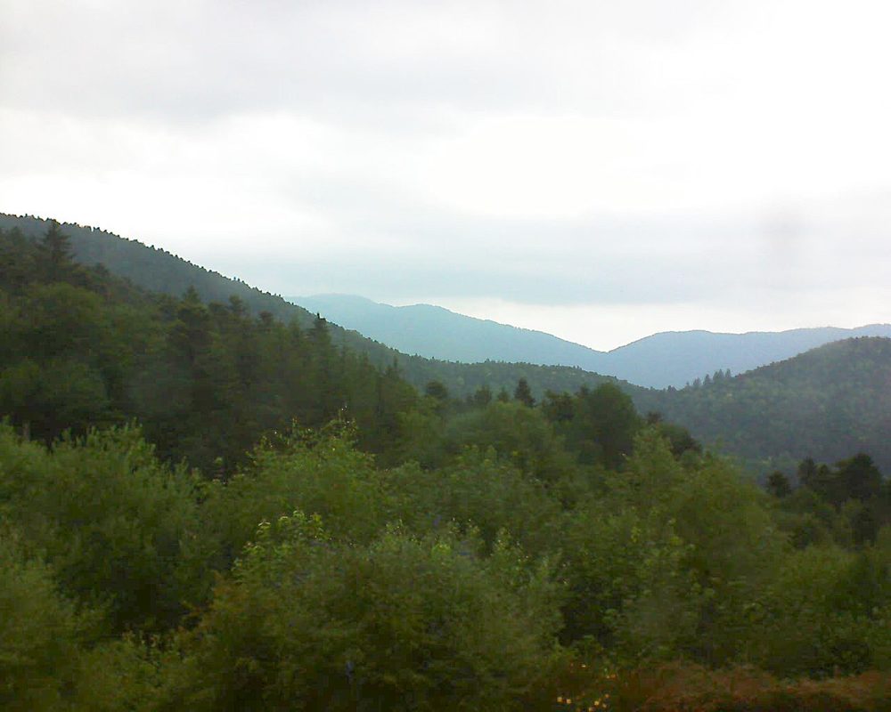 Le petit ballon vu depuis le Domaine Langmatt à Murbach le 29.06.2018 à 10:15 Le petit ballon (Alsace, Vosges) le 29.06.2018 à 10:15