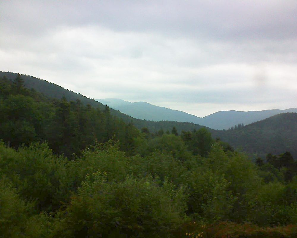 Le petit ballon vu depuis le Domaine Langmatt à Murbach le 29.06.2018 à 10:30 Le petit ballon (Alsace, Vosges) le 29.06.2018 à 10:30