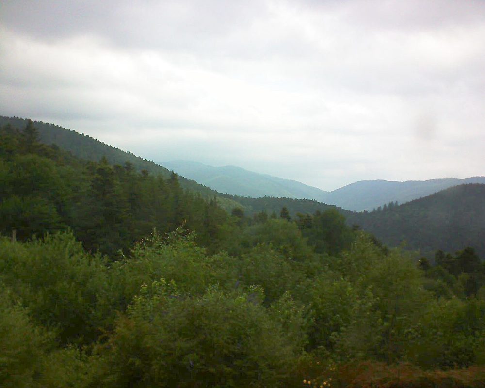 Le petit ballon vu depuis le Domaine Langmatt à Murbach le 29.06.2018 à 11:30 Le petit ballon (Alsace, Vosges) le 29.06.2018 à 11:30