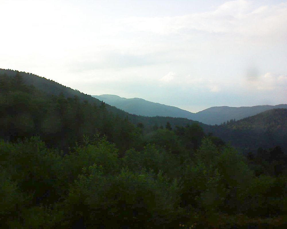 Le petit ballon vu depuis le Domaine Langmatt à Murbach le 29.06.2018 à 20:15 Le petit ballon (Alsace, Vosges) le 29.06.2018 à 20:15
