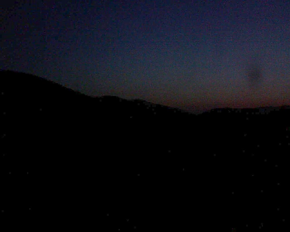 Le petit ballon vu depuis le Domaine Langmatt à Murbach le 01.07.2018 à 04:45 Le petit ballon (Alsace, Vosges) le 01.07.2018 à 04:45