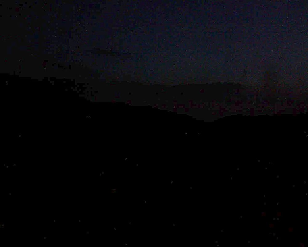 Le petit ballon vu depuis le Domaine Langmatt à Murbach le 03.07.2018 à 04:45 Le petit ballon (Alsace, Vosges) le 03.07.2018 à 04:45