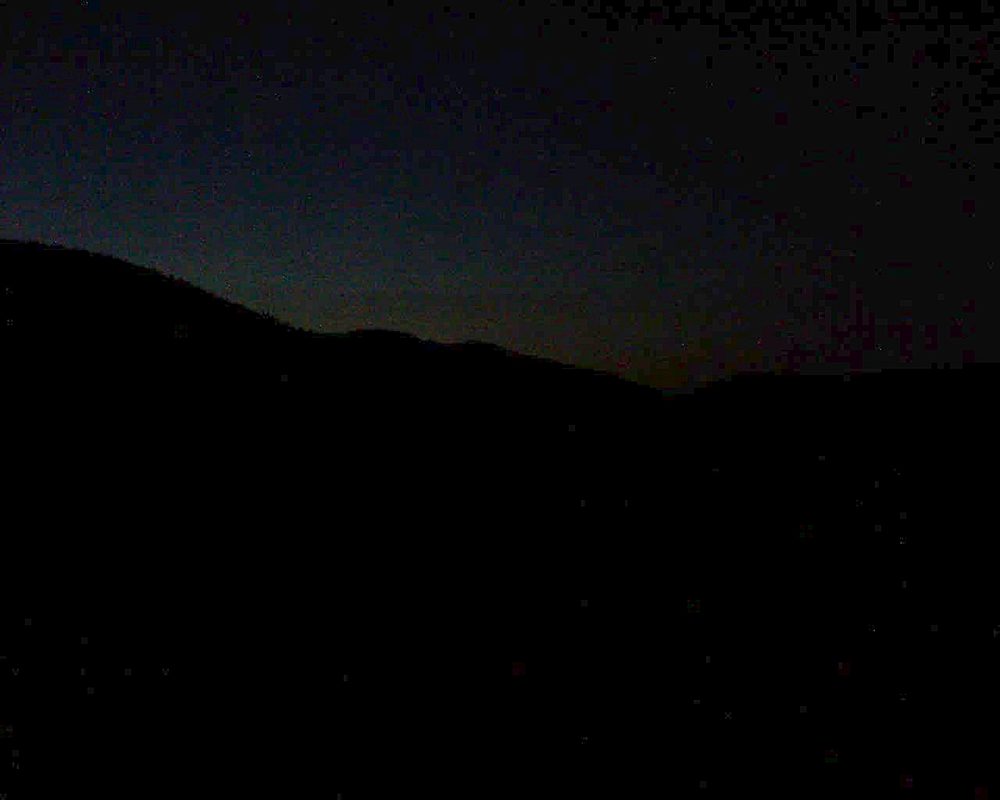 Le petit ballon vu depuis le Domaine Langmatt à Murbach le 08.07.2018 à 22:30 Le petit ballon (Alsace, Vosges) le 08.07.2018 à 22:30
