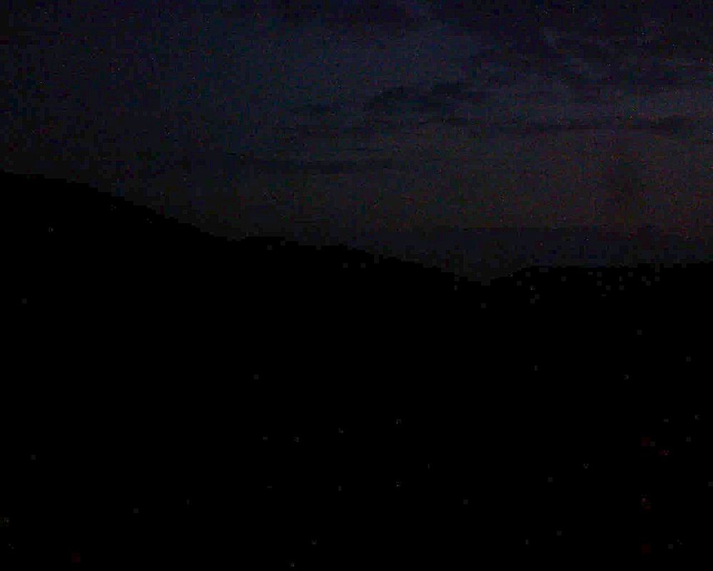 Le petit ballon vu depuis le Domaine Langmatt à Murbach le 25.07.2018 à 05:15 Le petit ballon (Alsace, Vosges) le 25.07.2018 à 05:15