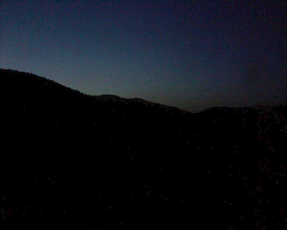 Le petit ballon vu depuis le Domaine Langmatt à Murbach le 26.07.2018 à 22:00 Le petit ballon (Alsace, Vosges) le 26.07.2018 à 22:00