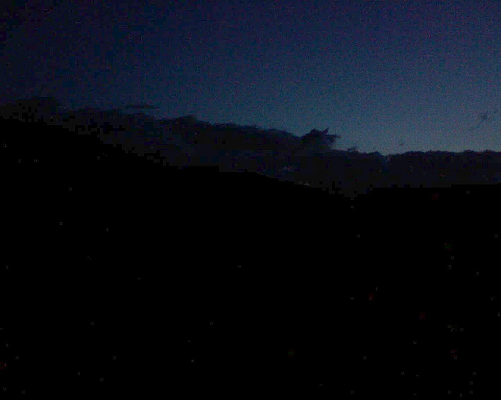 Le petit ballon vu depuis le Domaine Langmatt à Murbach le 14.08.2018 à 05:45 Le petit ballon (Alsace, Vosges) le 14.08.2018 à 05:45