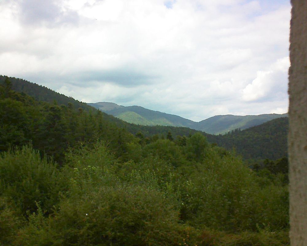 Le petit ballon vu depuis le Domaine Langmatt à Murbach le 15.08.2018 à 13:30 Le petit ballon (Alsace, Vosges) le 15.08.2018 à 13:30