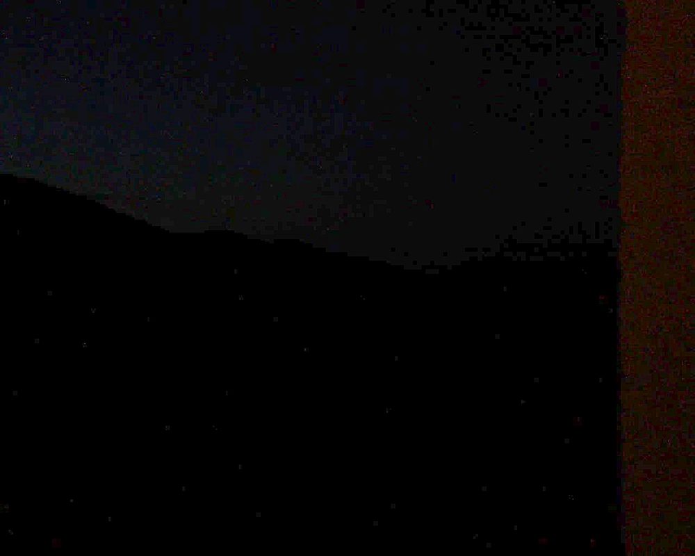 Le petit ballon vu depuis le Domaine Langmatt à Murbach le 15.08.2018 à 21:30 Le petit ballon (Alsace, Vosges) le 15.08.2018 à 21:30